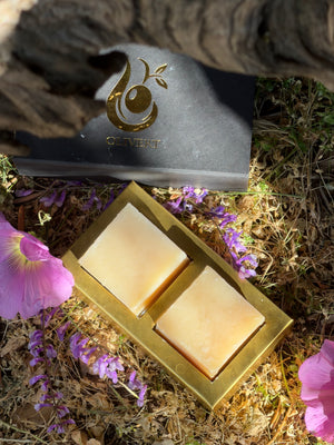 Olivert Dawn Collection - Cradle Set Under A 6000 Year Old Olive Tree Bathing In The Golden Hour Sunlight